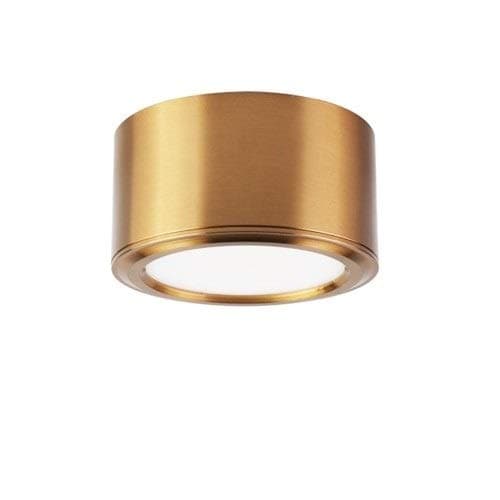 Image of Bwldma Modern Spotlights Nordic Wall Mounted Downlights Imitation Copper Ceiling Led Ultra-thin Wall Aisle Corridor Porch Spotlights Macarons 5W Energy-saving Lamps Warm Light Living Room Ceiling Spot