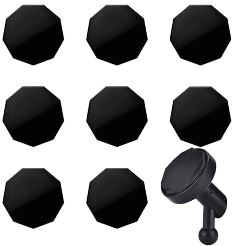 Image of 8 Pack Replacement Adhesive Metal Discs Compatible with Garmin Magnetic Dash Cam Mount, Strong Dash Cam Sticky Pads Compatible with Garmin Mini 2, Mini 3, 45/46/47/55/56/57/65W/66W/67W