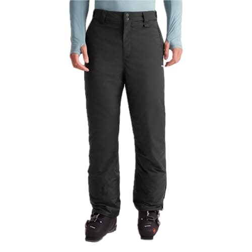 Image of TOG24 Clusaz Men's Ski Trousers, 10K Waterproof 10K Breathable with Braces, Insulated with Vents & Snow Gaiters Black
