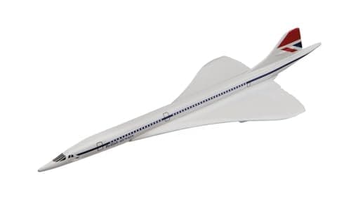 Image of Corgi CS90636 Showcase British Airways Concorde Model Airplane - Diecast Planes & Aircraft Models for Ages 14+, Die Cast Plane, Toy Airplanes - Gift for Young Aviation Fans, Birthday Gifts for Him