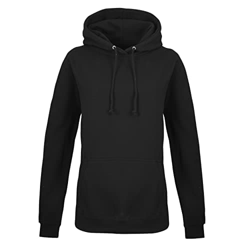 Image of AWDis Womens College Hoodie Deep Black