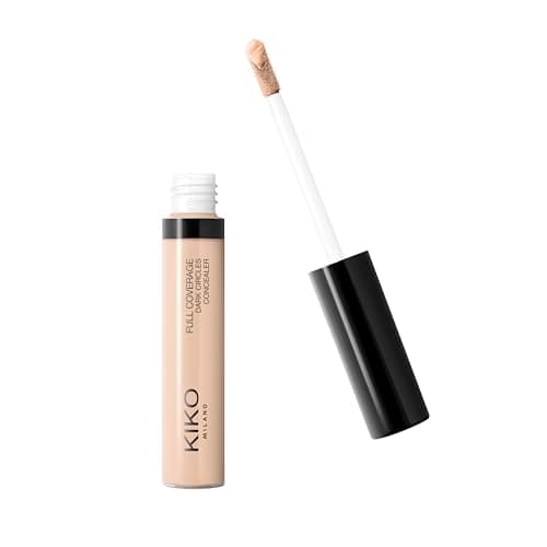 Image of KIKO Milano Full Coverage Dark Circles Concealer 04 | High-Coverage Liquid Concealer For The Face And Eye Area