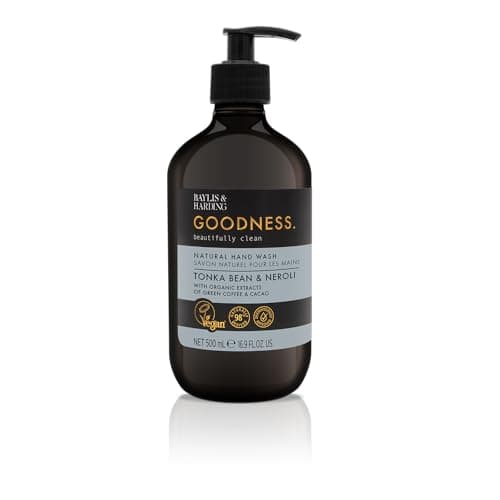 Image of Baylis & Harding Goodness Tonka Bean & Neroli Natural Hand Wash 500ml