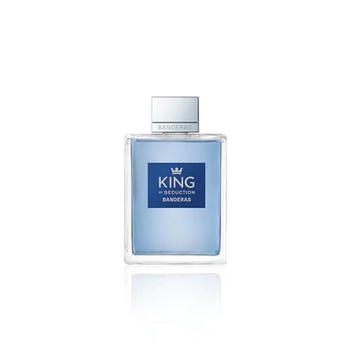 Image of Banderas Perfumes - King of Seduction - Eau de Toilette Spray for Men, Masculine, Intense and Energetic Fragrance with Bergamot and Apple - 200 ml