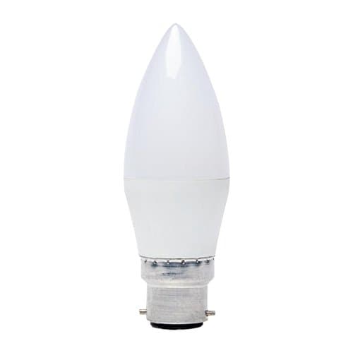 Image of Status Dimmable LED Candle Bulb Bayonet Cap, 5.5W