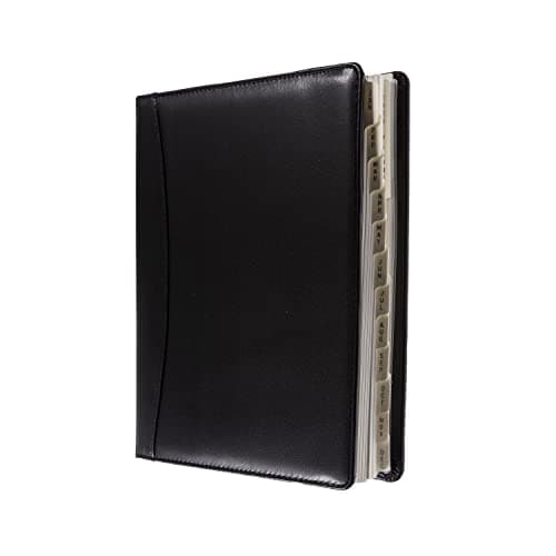 Image of Collins Debden Elite 2024 Diary Executive Week to View Planner (with Appointments) - Business Planner and Organiser - January to December 2024 Diary - Weekly - Black - 1130V.99-24