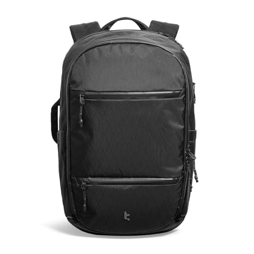 Image of tomtoc Laptop Backpack 26L X-Pac, Large Business Work Bag Fits 15.6-16 Inch Laptop, Water-Resistant Durable Computer Travel Backpack for Business Trip, Weekend Getaway