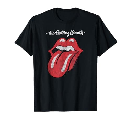 Image of Rolling Stones Official Script Tongue T-Shirt