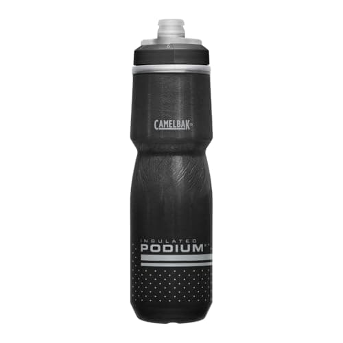 Image of Camelbak Podium Chill 24oz Black Bottle - 001 Black/Grey, N