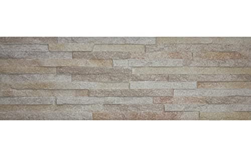 Image of Avi Split Face Tile | Wall Sand Brick Effect Tile | Porcelain Matt Finish | Cut Sample