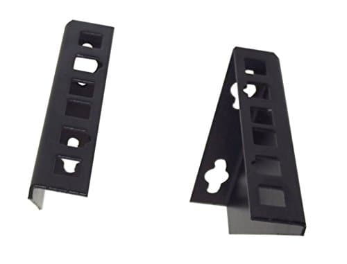 Image of 2U Rack Bracket for 19 Inch or 10 Inch Wall Mount Vertical Hanging Equipment/Desktop Horizontal Mounting
