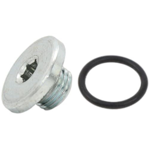 Image of BIAREN Engine Oil Pan Sump Drain Plug With Seal For Vauxhall Opel Adam Astra Combo Corsa Insignia Meriva Zafira Mokka Omega Signum Agila Vectra 652477 652315 96023264