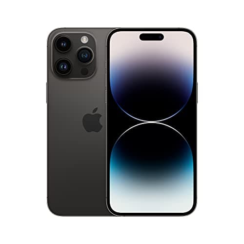 Image of Apple iPhone 14 Pro Max, 128GB, Space Black - (Renewed)