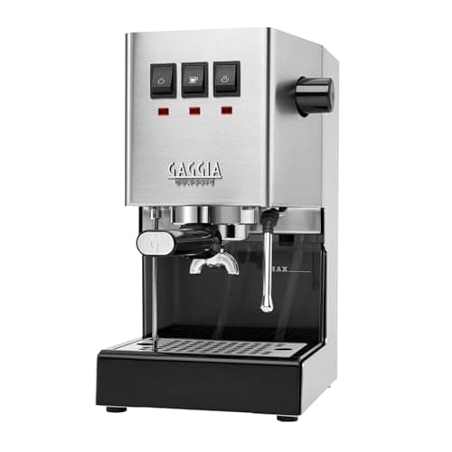 Image of Gaggia Classic Evo Pro Manual Espresso Coffee Machine, Stainless Steel