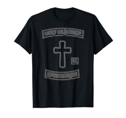 Image of Ozzy Osbourne Birmingham Cross T-Shirt