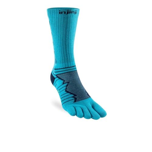 Image of Injinji Ultra Run Crew Pacific Blue M (EU: 40.5-44), blue, M