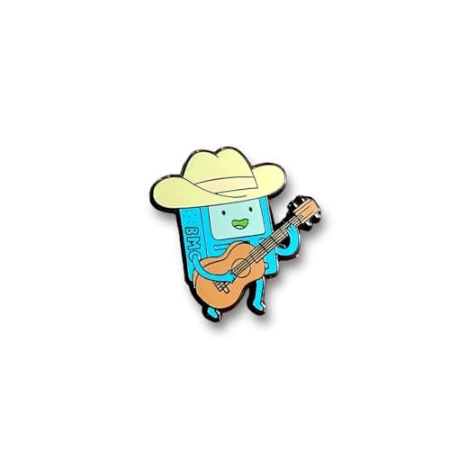 Image of Adventure Time BMO Pin & Plush - Jack the Dog Pin & Plush - Merchandise, 1.2 x 1 x 0.2 inches, Zinc, zinc