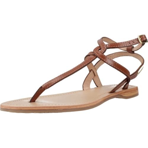 Image of LES TROPEZIENNES PAR M. BELARBI Women's Hamado Sandal, Tan, 6 UK