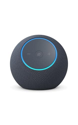 Image of Amazon Echo Dot Max (newest gen), Bluetooth speaker with room-filling sound and built-in smart home hub, Graphite, with Alexa+ Early Access