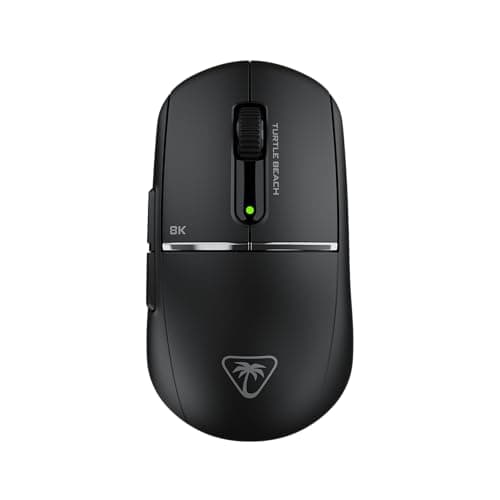 Image of Turtle Beach Burst II Pro Black Wireless Esports Gaming Mouse - 8K polling, 57g Ultra Lightweight, 150-hour battery, Optical Switches, Symmetrical, 30K DPI Optical Sensor, 8 programmable inputs