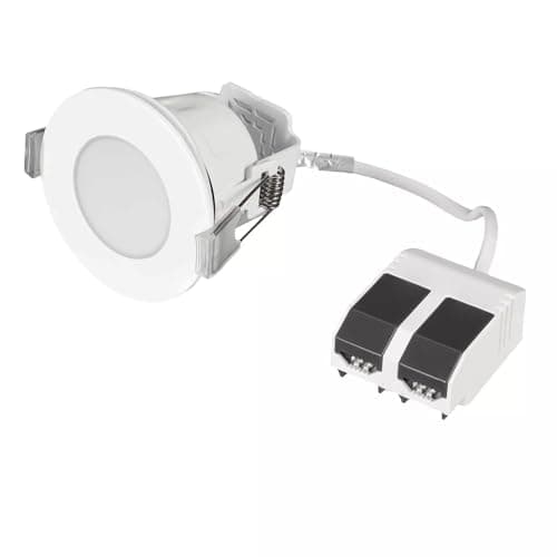 Image of Megaman TEGO 5.5W Dimmable LED Downlight Fire Rated Cool White 4000K 450lm Pack of 10