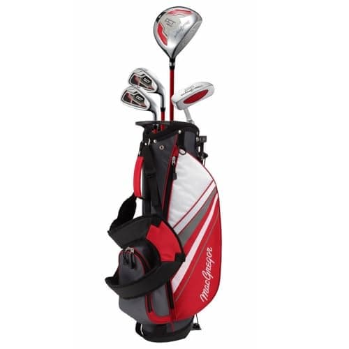 Image of MacGregor DCT Junior Golf Set 6-8 Years Boys Right Hand, Red & White
