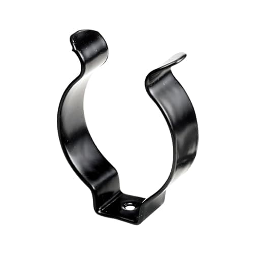 Image of Tool Clip/Terry Clip Open Type Poly Coated Black 38mm 1.1/2" (2)