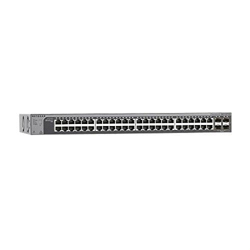 Image of ProSafe 48-Port Gigabit Stackable Smart Switch w/4 10G SFP+ slots