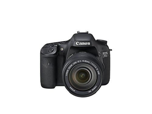 Image of Canon EOS 7D Digital SLR Camera (Inc EF-S 15-85mm f, 3.5-5.6 IS USM Lens Kit) (Renewed)