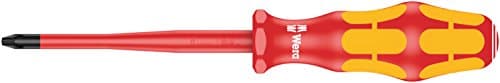 Image of Wera 05020133001 2 x 100 mm "162 iSS PH VDE" Insulated Screwdriver for Phillips Screws - Silver