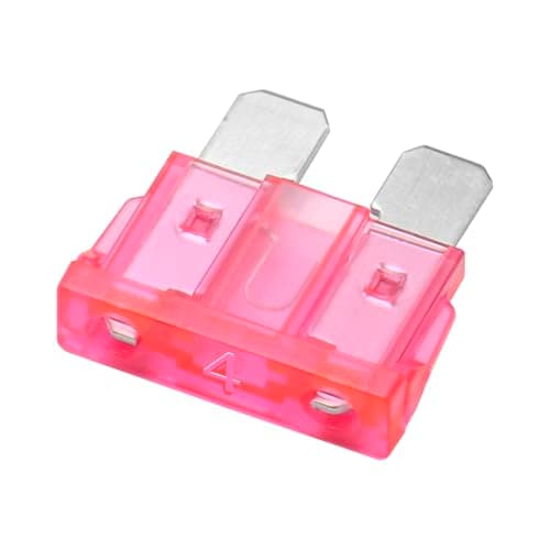 Image of Heschen Standard Blade Fuse ATC-4 Auto Assorted Car Truck 4A Pink Pack of 25