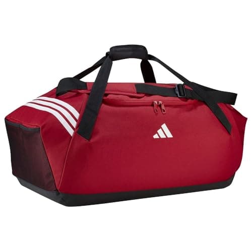 Image of adidas Unisex TIRO Duffle Bag Large, Team Power red 2/White, One Size