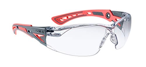 Image of Bolle RUSH with Clear Lenses Protecting against UVA/UVB, impact, and fog - RUSHPSPSIS