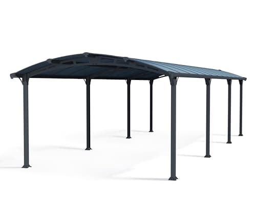 Image of Palram Canopia Arcadia Carport Grey (8500)