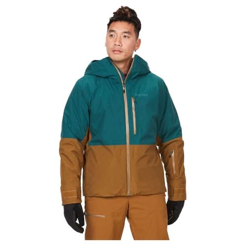 Image of Marmot Men's Standard Lightray Gore-TEX Jacket, Dark Jungle/Hazel
