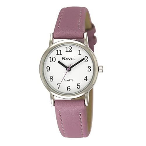 Image of Ravel - Women's Pastel Coloured Everyday Watch (36mm case) - Analogue Quartz - R0137.07.1 - Purple/Silver Tone