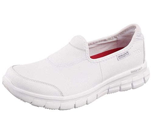 Image of Skechers Women's Sure Track Health Care Professional Shoe, White , 6 UK medium