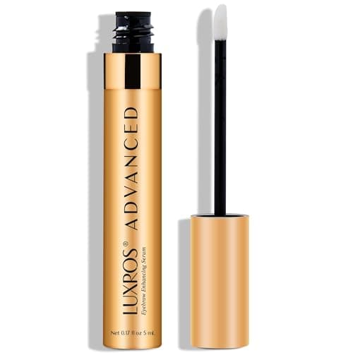 Image of LUXROS Eyebrow Enhancer, Boost Serum for Longer, Thicker, Healthier Brows - 5ml, 6 Month Supply