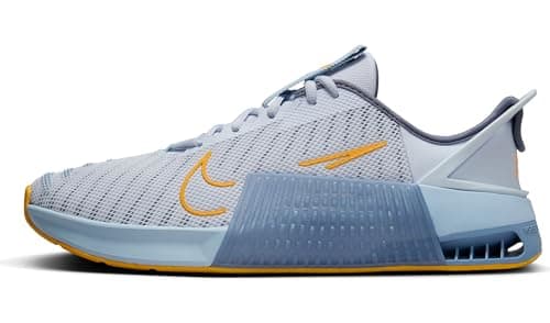 Image of Nike Men Metcon 9 Flyease Training Shoe, Football Grey Sundial Lt Armory Blue, 9.5 UK