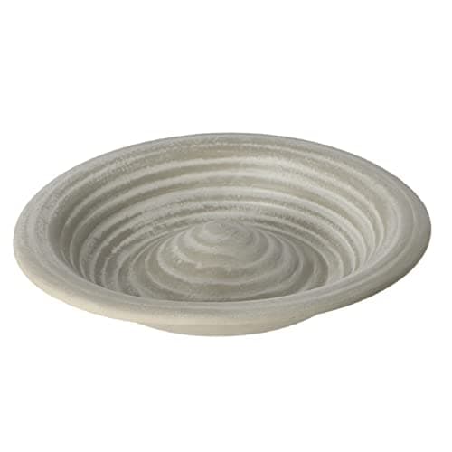 Image of Esschert Design Bird Bath Ceramic Grey