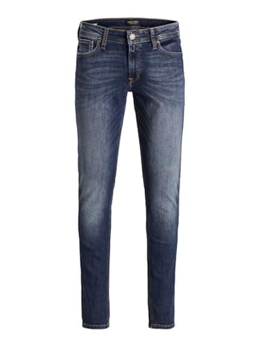 Image of Jack & Jones Men's Jjiliam Jjoriginal Agi 005 Noos Skinny Jeans, Blue (Blau ), 29W 34L UK
