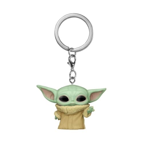 Image of Funko POP! Keychain: Star Wars: The Mandalorian - Grogu - The Child - Baby Yoda - Collectable Vinyl Figure - Gift Idea - Official Merchandise - Toys For Kids & Adults - Model Figure for Collectors