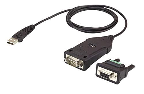 Image of ATEN USB to RS422 RS485 2 port plug-and-play Adapter Converter UC485, up to 921.6 Kbps, supports Windows Vista / 7 and above, Mac and Linux, Terminal/ECHO mode by mode, UK, 1 KVM Market Leader