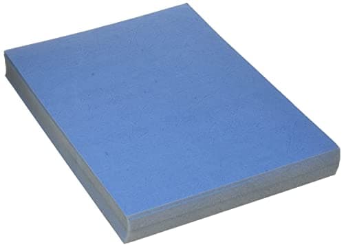 Image of Fellowes Value A4 Leatherboard Covers - Blue (Pack of 100) 6501101