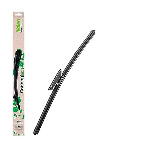 Image of VALEOCanopy Wiper - CAN16 - Flat Wiper Blade Made from Natural And Recycled Materials - Front - Length: 14 inches/350mm - (Wiper Blade 1) - 583916