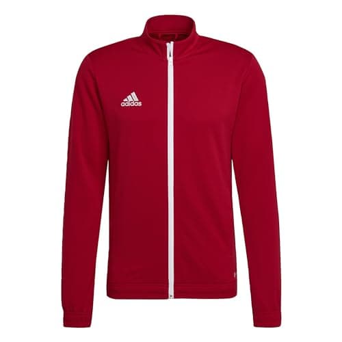 Image of adidas Men's Entrada 22 Track Jacket, Team Power Red 2, S