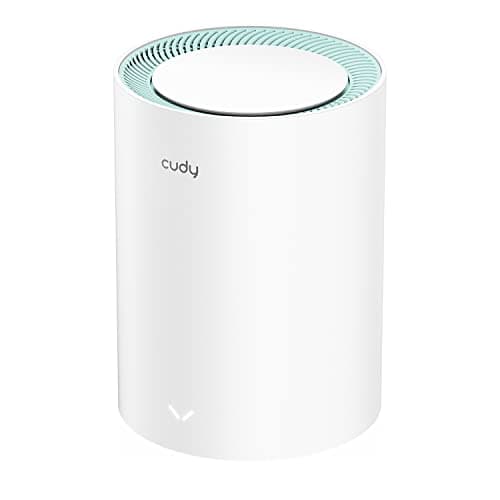 Image of Cudy AC1200 Gigabit Whole Mesh WiFi System, Dual Band, WiFi Extender, Gigabit Ports, High Gain Antennas, VPN, Cloudflare, Connect Up to 100 Devices, M1300 1-Pack