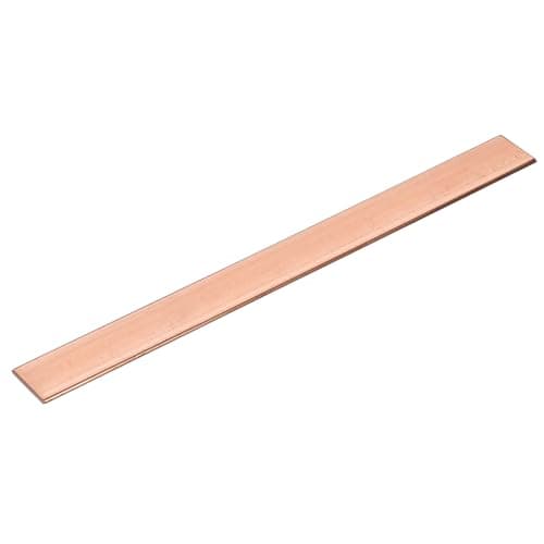 Image of sourcing map Copper Flat Bar, 5/64" Thickness x 1" Width x 10" Length Copper Bus Bar Stock Plate Mill for Electrical (2mm x 25mm x 250mm)