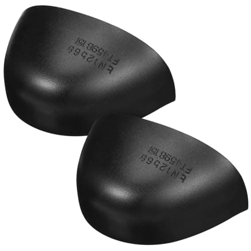 Image of Veemoon Steel Toe Caps for Work Boots Safety Shoe Covers for Men and Women Protective Toe Guards Against Crushing and Punctures Construction Factory Warehouse Use (for UK Size:5-12)