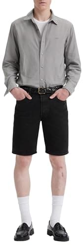 Image of Levi's Men's 501® Original Shorts Denim Shorts, Black Accord Short, 29W